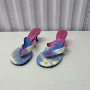 Jeffrey Campbell Rainbow Kitten Heels